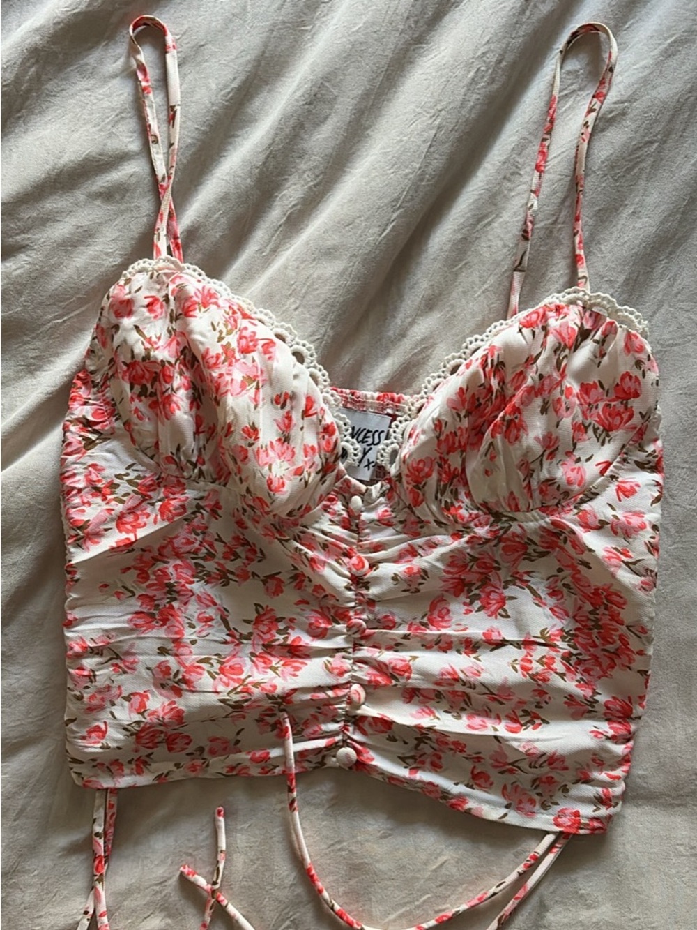 Princess Polly floral top size 6